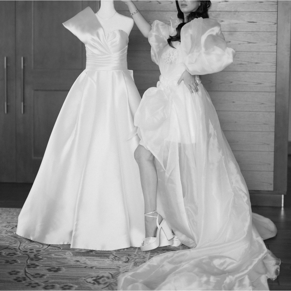 Bridal robe - Picture 4 of 6